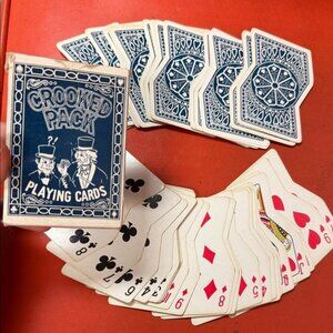 Vintage Crooked Pack Playing Cards
